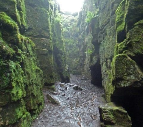 This Peak District chasm is both naturally and historically remarkable. It was known as a secret place of worship in the 15th century, and myths also claim that Robin Hood and Friar Tuck hid here from the authorities.