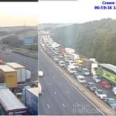 There are delays on the northbound M1 near Junction 30 due to a police incident.