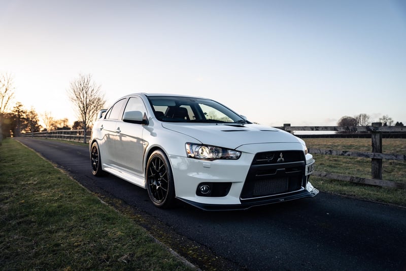 To mark its 40th anniversary in the UK and the end of the Lancer Evo line, Mitsubishi launched a special edition of the ludicrous Evo X. All sorts of fettling and enhancing took the standard FQ-400 up to 434bhp (the 440PS of the name) and the car became an instant star thanks to its outrageous performance and looks. Fittingly, only 40 of these MR cars were made, making this pristine example a real collector's item.