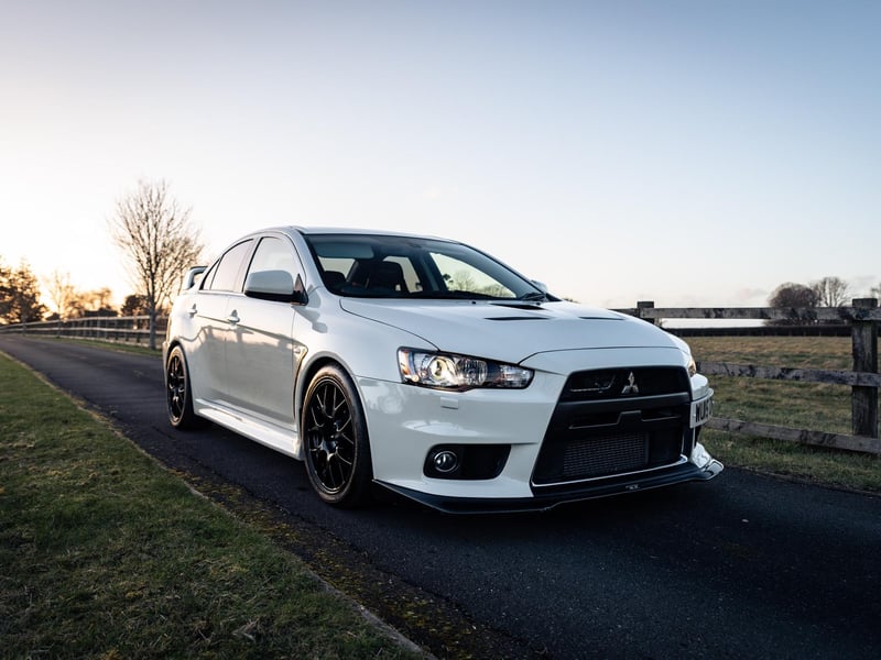 To mark its 40th anniversary in the UK and the end of the Lancer Evo line, Mitsubishi launched a special edition of the ludicrous Evo X. All sorts of fettling and enhancing took the standard FQ-400 up to 434bhp (the 440PS of the name) and the car became an instant star thanks to its outrageous performance and looks. Fittingly, only 40 of these MR cars were made, making this pristine example a real collector's item.