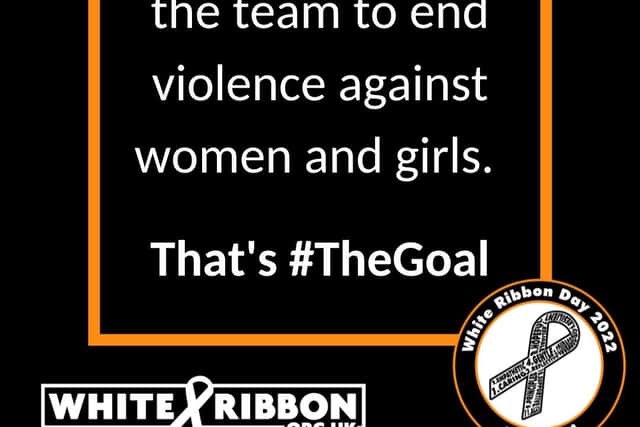 White Ribbon UK is part of the global White Ribbon movement to end male violence against women. They are the leading charity that aims to end male violence against women by engaging with men and boys to make a stand against violence.