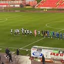 Chesterfield were defeated at Gateshead on Monday night.