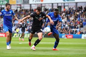 Chesterfield striker Lee Bonis is on standby for Northern Ireland. Pic: Tina Jenner