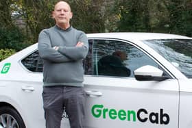 Richard Hutchinson, the founder and owner of GreenCab App