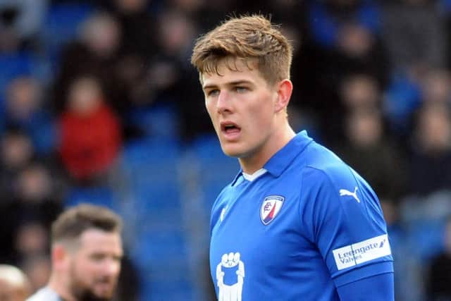 Former Spireite Charlie Carter is back in the National League.