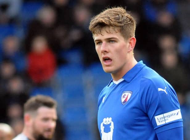 Former Spireite Charlie Carter is back in the National League.