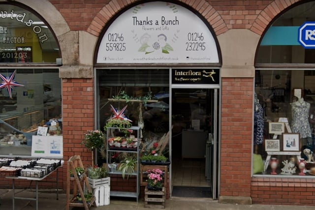 Thanks A Bunch is located at 11 Market Place and is rated 4.6/5 with 31 reviews on Google.

Maureen B. said: "I received a beautiful bouquet for my Birthday today. The flowers are fabulous quality, obviously carefully chosen & came sustainably wrapped."