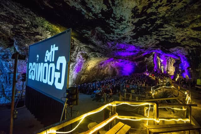 The Goonies is one of the films to be shown in the latest run of attractions at Peak Cavern (photo: Nathan Dainty/Very Creative)