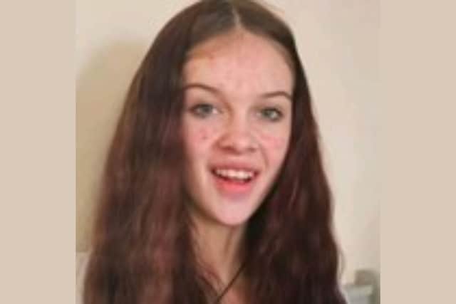 Isabella, 14, is described as white with long brown hair and was wearing a black Adidas coat, black trainers and black bottoms.