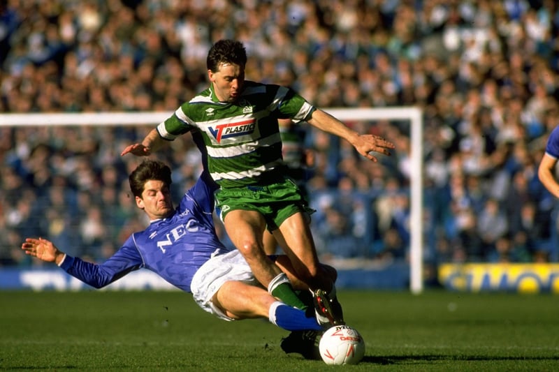 Maybe a bit marmite this one but given how different it is, the green and white hooped shirt has taken on iconic status over the years. If you were lucky to track down and tried to buy an original one of these it would cost you a fortune.
