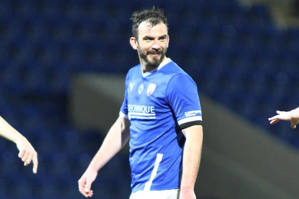 Gavin Gunning has signed a new contract at the Spireites.