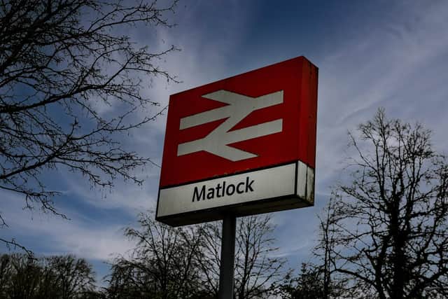 Travellers have illegally occupied Matlock's station car park in recent days.