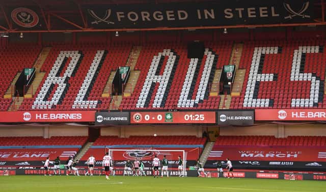 Bramall Lane, the home of Leeds United Football Club. (Photo by Stu Forster/Getty Images)