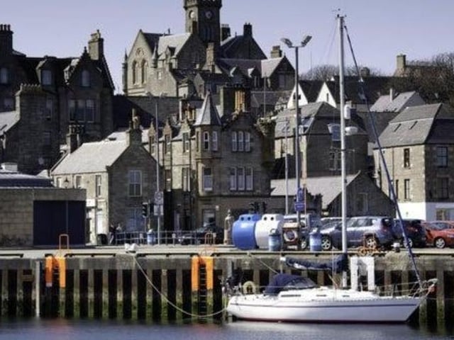 A decline of -0.7% is projected in the Shetland Islands by mid-2028.