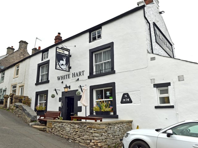 The White Hart is another cosy Peak District pub that is perfect to visit.