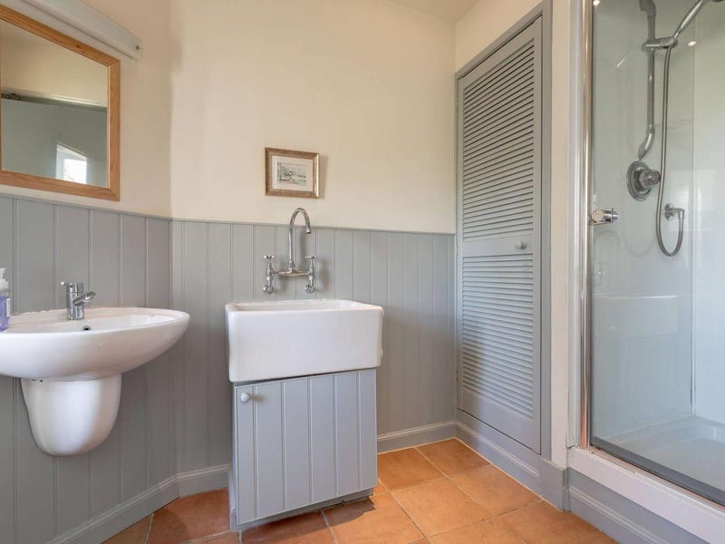 Shower/Utility room.