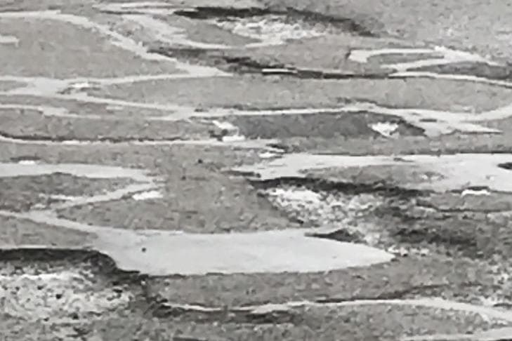 Letter: Surface of the moon? No it's a pothole riddled road in our area - Vimarsana News