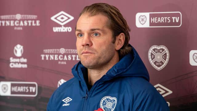 Robbie Neilson will have plenty to ponder ahead of the Inverness game regarding his team selection. Picture: SNS