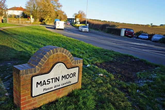 Revised plans for 650 homes- shops- health and leisure facilities at Mastin Moor near Chesterfield.