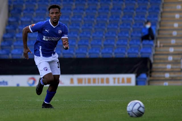 New signing Tyler Denton came on for the last 30 minutes in Chesterfield's win against Woking.