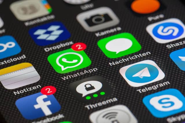 Derbyshire police officers have issued a warning about a Whatsapp message. Image: Pixabay.