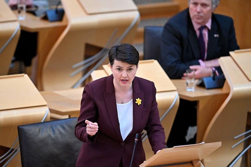 The former Scottish Tories leader took over the party’s reins at Holyrood once more when MP Douglas Ross was elected as the new leader last year. Ms Davidson will now take up a seat in the House of Lords.
