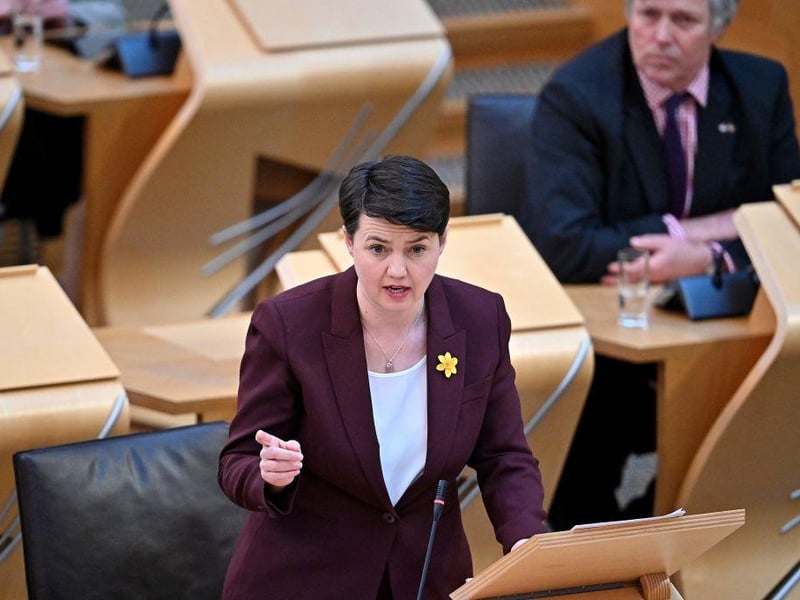 The former Scottish Tories leader took over the party’s reins at Holyrood once more when MP Douglas Ross was elected as the new leader last year. Ms Davidson will now take up a seat in the House of Lords.