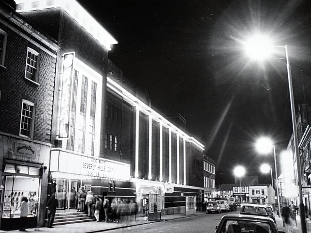 The Regal Cinema is pictured here in 1987. Always popular for Chesterfield residents, it eventually became a series of nightclubs after closing as a cinema in 1993 - including Zanzibar, Escapade and Department. The building now lies empty, with the latter of these shutting its doors for the last time more than a decade ago.