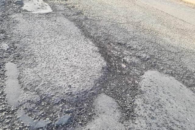 Derbyshire County Council were urged to begin repairs on Attlee Road.