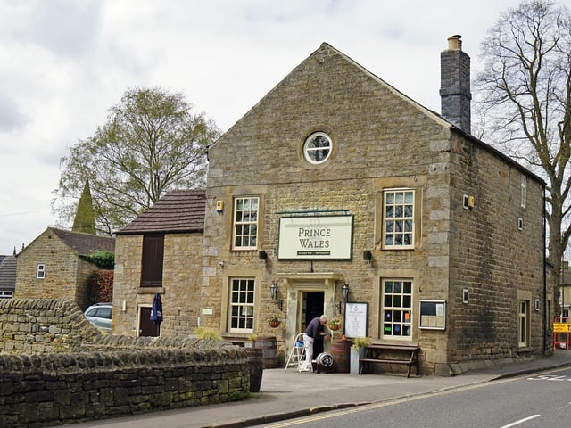The Prince of Wales pub can also be found in Baslow - proving the village has no shortage of places to stop for a drink or a delicious meal. This pub has two AA Rosettes and also features in the Good Food Guide.