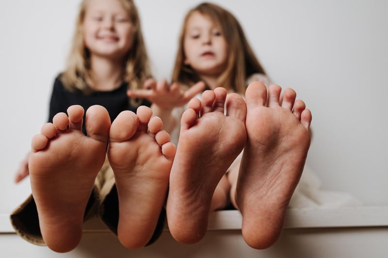 Show us your 'ommocks' means let's have a look at your 'feet' in Derbyshire dialect. (generic photo: Stock Adobe/Dmitriy Kuznetsov)