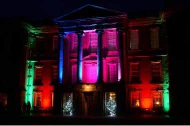 Calke Abbey will be the centrepiece of the festive lights trail in December (photo: Susan Guy)