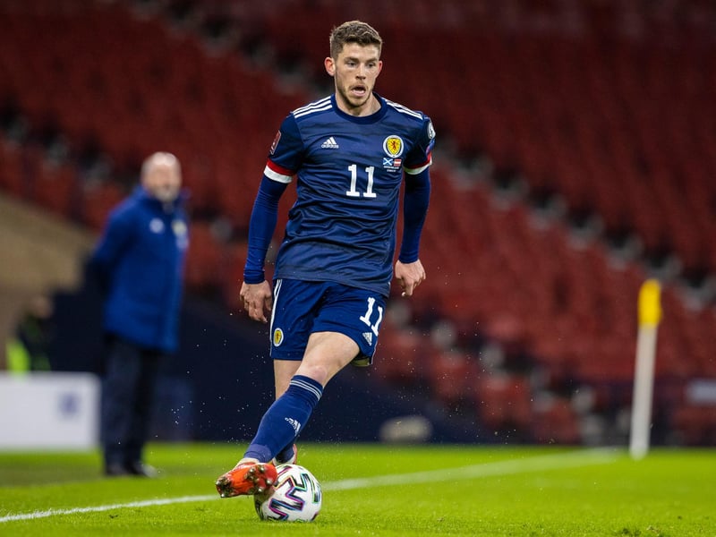 On at half-time and energy helped press Israel defence into errors. Played crucial part in equaliser by pinching possession from throw-in. Not clinical enough when he found himself in and around the box though.