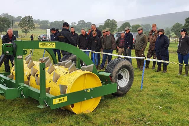 Hope Valley Farmers attended aerator demo at Hope Showground