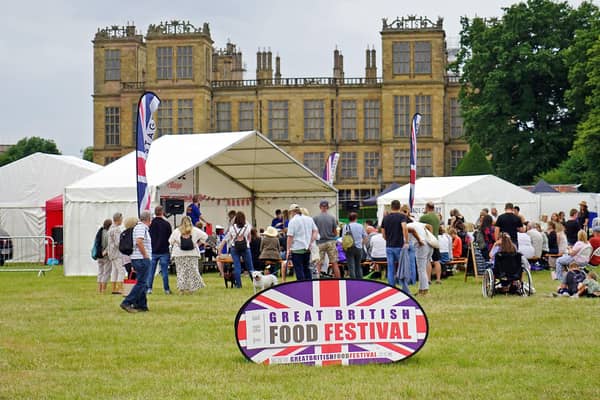 The Great British food festival returns to Hardwick Hall. 