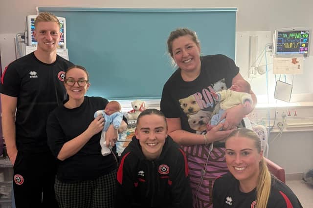 Sheffield United Bring Festive Cheer to Families at Jessops