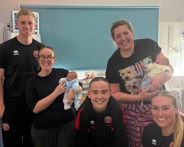 Sheffield United Bring Festive Cheer to Families at Jessops