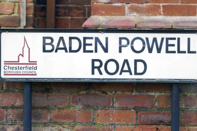 Civic leaders say Baden Powell Road in Chesterfield should retain its name. Picture Scott Merrylees