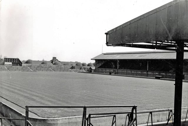 Chesterfield FC's Saltergate ground , 1966.
