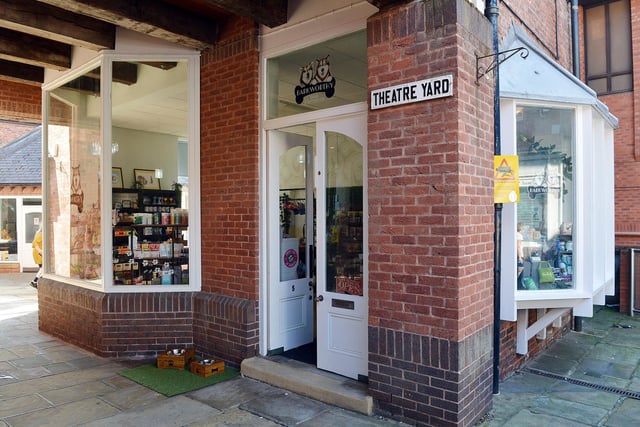 Tony and Carole Foster's experience with rescue dogs has led to the opening of a new shop in Chesterfield selling natural food products, handmade collars, birthday boxes and pet portraits.