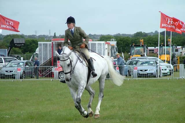 Horses of all sizes, from tiny Shetland ponies to ridden hunters, will be on show.