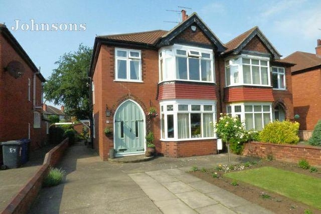 This three bedroom house has two sitting rooms and is marketed by Johnsons, 01302 977660.
