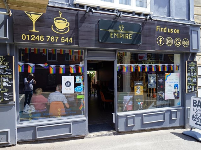 The Empire Bar & Coffee Shop opened in July 2022.