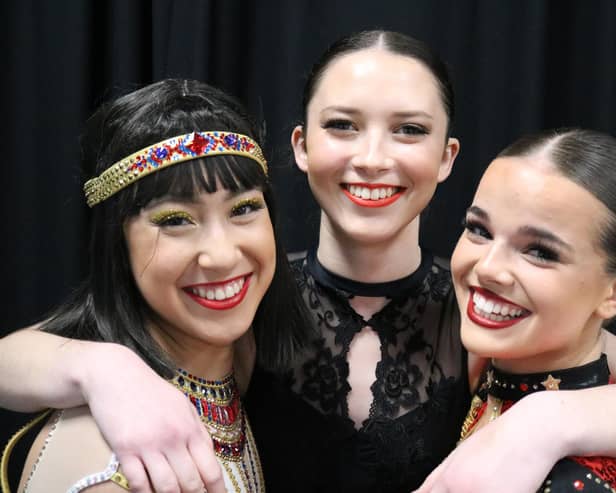Yasmin Brien, Vienna Harkness and Phoebe Bell, students at Directions Theatre Arts,  will be competing in the Miss Dance of Great Britain final.