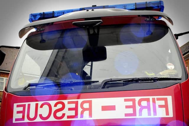 Firefighters have been tackling a commercial premises blaze in Ilkeston