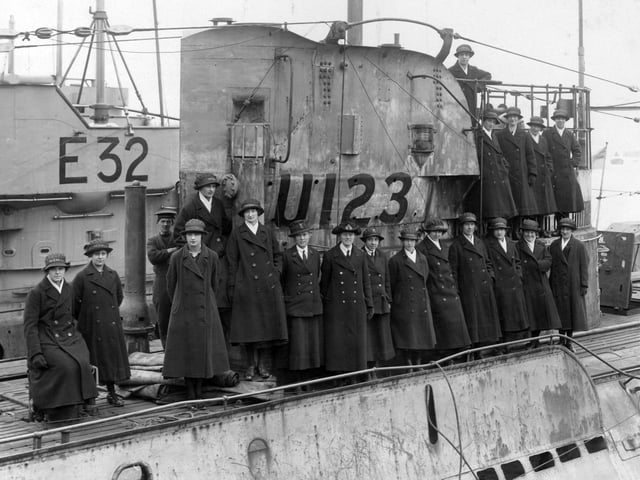 Wrens at Dolphin 1919. Picture: Women’s Royal Naval Service Benevolent Trust