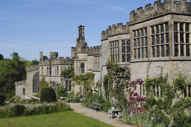 Haddon Hall, which provided the stunning backdrop to last Sunday's season finale