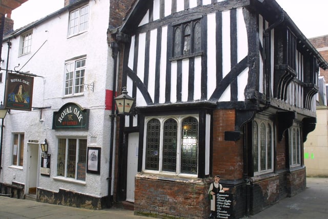 The Royal Oak, in the Shambles. The inn’s roots as a pub stretch back to 1722 according to the earliest records.