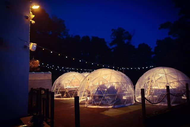 There will be a new Outdoor Winter Igloo village