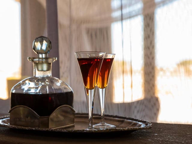 Sherry is a classic tipple enjoyed during the festive season, with many choosing to have a glass after their Christmas dinner. The staple sherry ranks takes the sixth spot in the list (Photo: Shutterstock)